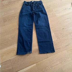 MOTHER Dark Blue Rambler Jeans